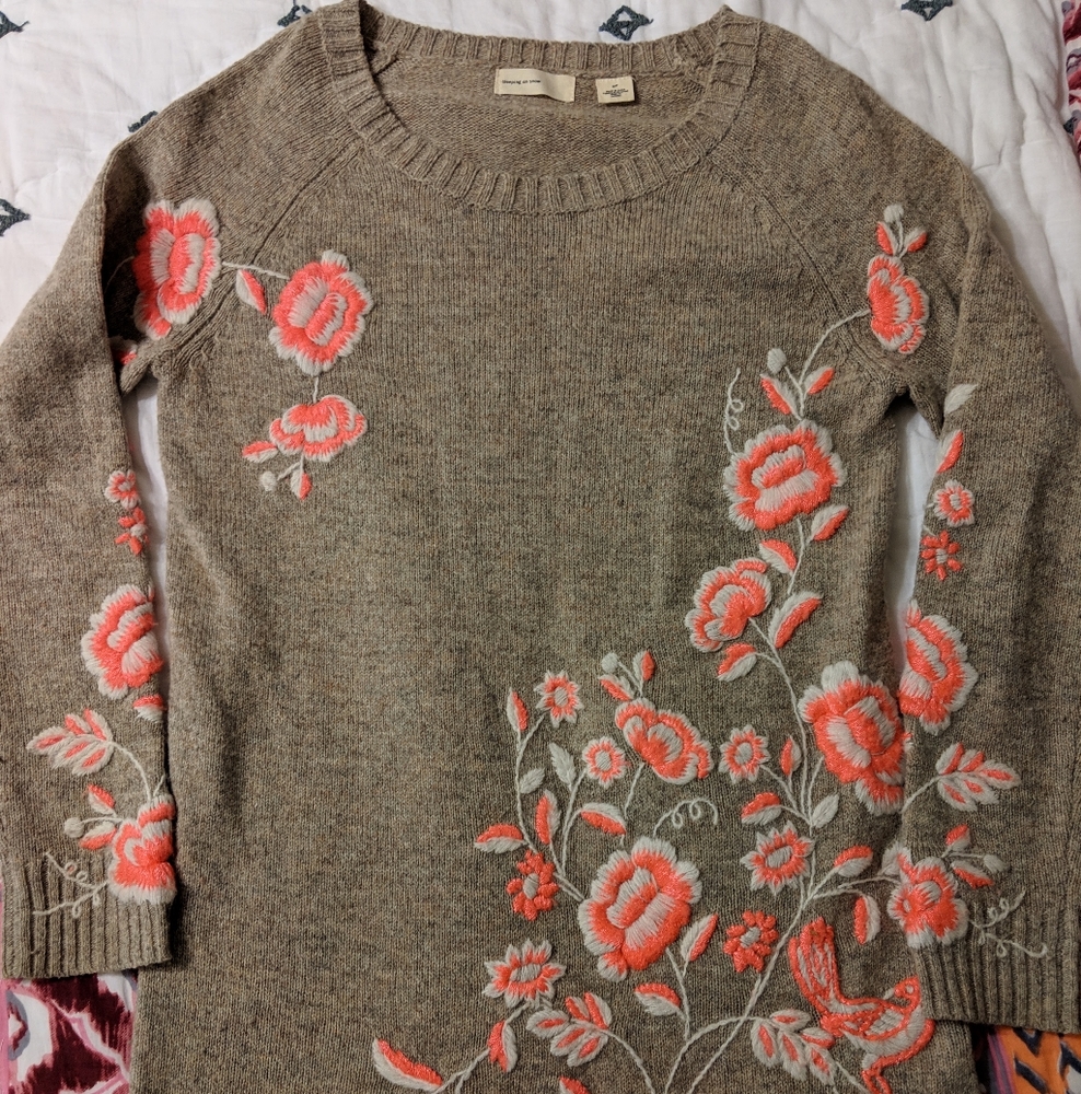 Sold. Ranunculus Sweater by Sleeping on Snow - Picture 2 of 4